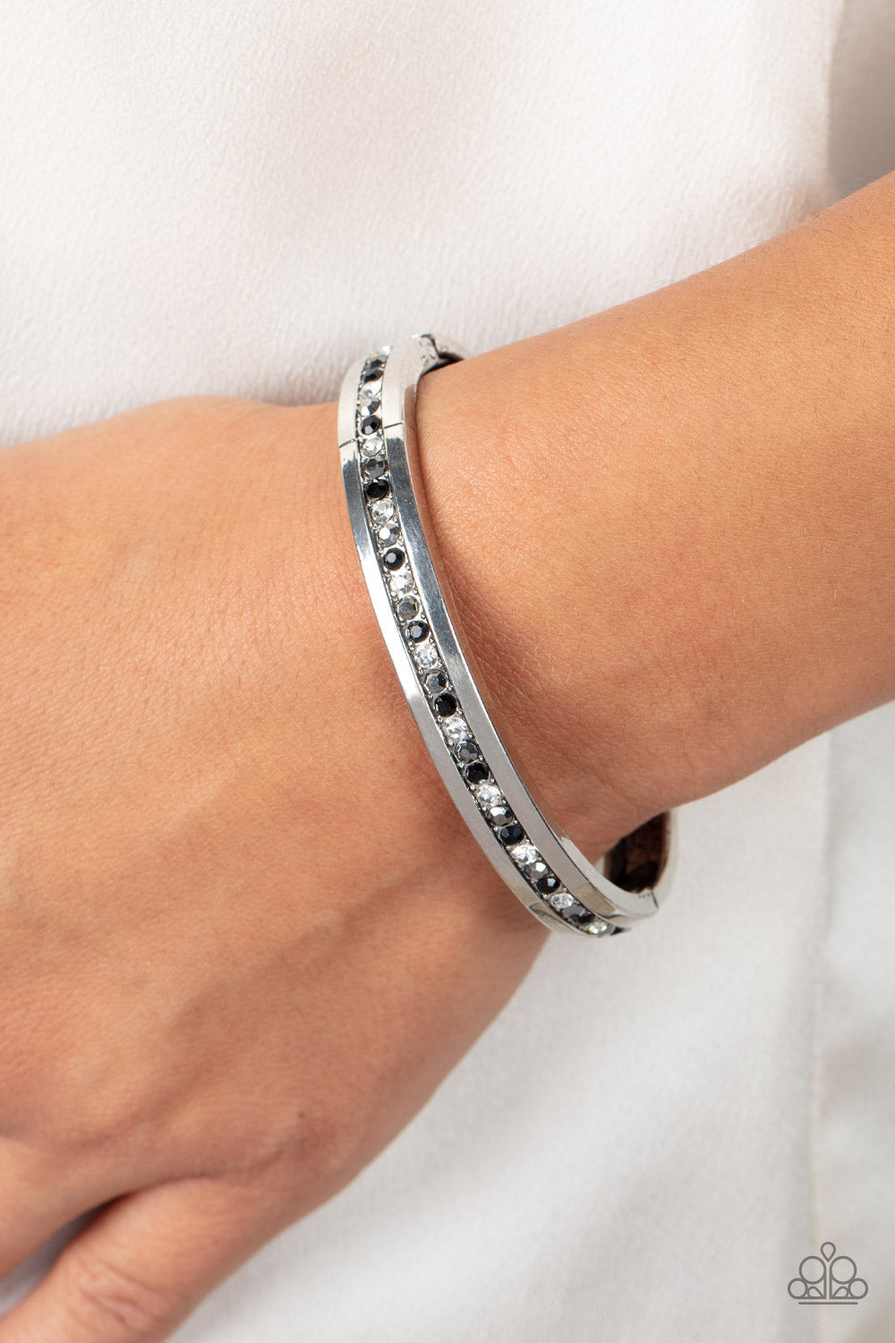Urban Reign - Multi Rhinestone Bracelet - Sabrina's Bling Collection