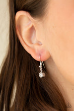 Load image into Gallery viewer, Center Of Attention - White Necklace - Sabrina&#39;s Bling Collection