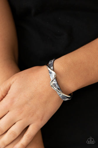 Craveable Curves - Silver Bracelet - Sabrina's Bling Collection