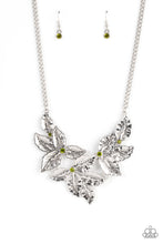 Load image into Gallery viewer, Holly Heiress - Green Leaf Necklace - Sabrina&#39;s Bling Collection