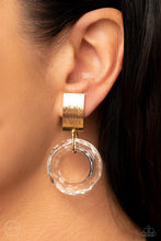 Load image into Gallery viewer, Clear Out! - Gold Earrings - Sabrinas Bling Collection