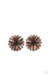 Daisy Dilemma - Copper Petal Earrings - Sabrinas Bling Collection