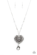 Load image into Gallery viewer, Doting Devotion - White Necklace - Convention Exclusive 2021 - Sabrina&#39;s Bling Collection