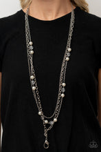 Load image into Gallery viewer, GLEAM Work - White Necklace - Sabrina&#39;s Bling Collection