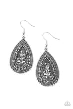Load image into Gallery viewer, Interstellar Idol - Silver Earrings - Sabrina&#39;s Bling Collection