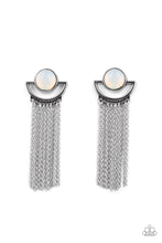 Load image into Gallery viewer, Opal Oracle - White Earrings - Sabrina&#39;s Bling Collection