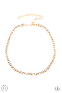 Starlight Radiance - Gold Necklace - Sabrina's Bling Collection