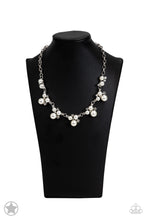 Load image into Gallery viewer, Toast To Perfection - White Blockbuster Necklace - Sabrina&#39;s Bling Collection