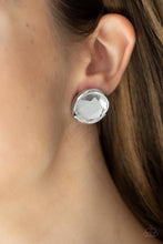 Load image into Gallery viewer, Double-Take Twinkle - White Earrings - Sabrina&#39;s Bling Collection