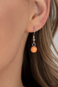 Naturally Essential - Orange Necklace - Sabrina's Bling Collection