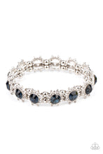 Load image into Gallery viewer, Prismatic Palace - Blue Rhinestone Bracelet - Sabrina&#39;s Bling Collection