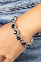 Load image into Gallery viewer, Prismatic Palace - Blue Rhinestone Bracelet - Sabrina&#39;s Bling Collection