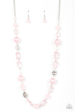 Load image into Gallery viewer, Timelessly Tailored - Pink Pearl Necklace - Sabrinas Bling Collection