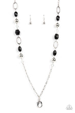 Load image into Gallery viewer, Vivid Variety - Black Lanyard Necklace - Sabrina&#39;s Bling Collection