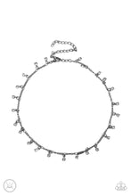 Load image into Gallery viewer, Bringing SPARKLE Back - Black &amp; White Rhinestone Necklace - Sabrina&#39;s Bling Collection