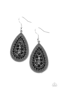 Interstellar Idol - Black Earrings - Sabrina's Bling Collection Earrings