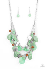 Load image into Gallery viewer, Spring Goddess - Green Necklace - Sabrina&#39;s Bling Collection