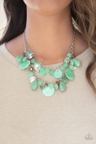 Spring Goddess - Green Necklace - Sabrina's Bling Collection