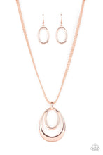 Load image into Gallery viewer, Suburban Storm - Copper Necklace - Sabrina&#39;s Bling Collection