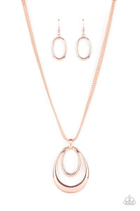 Suburban Storm - Copper Necklace - Sabrina's Bling Collection
