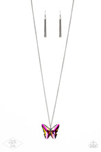 Load image into Gallery viewer, The Social Butterfly Effect - Multi Oil Spill Necklace - Sabrinas Bling Collection