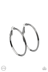 City Classic - Black Earrings - Sabrina's Bling Collection