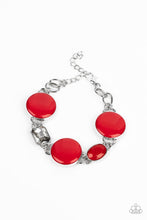Load image into Gallery viewer, Dreamscape Dazzle - Red Bracelet - Sabrinas Bling Collection