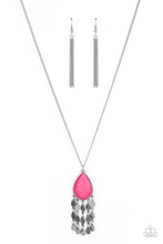 Load image into Gallery viewer, Musically Mojave - Pink Necklace - Sabrina&#39;s Bling Collection
