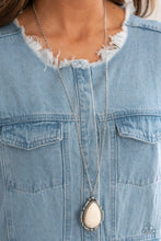Load image into Gallery viewer, Western Fable - White Necklace - Sabrina&#39;s Bling Collection