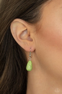 Cowgirl Couture - Green Necklace - Sabrina's Bling Collection