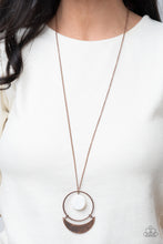 Load image into Gallery viewer, Moonlight Sailing - Copper Necklace - Sabrina&#39;s Bling Collection