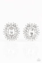 Load image into Gallery viewer, Serious Star Power - White Earrings Paparazzi Jewelry - Sabrina&#39;s Bling Collection
