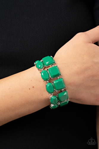 Dont Forget Your Toga - Green Bracelet - Sabrina's Bling Collection