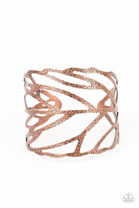 FLOCK, Stock, and Barrel - Copper Feather Bracelet - Sabrina's Bling Collection
