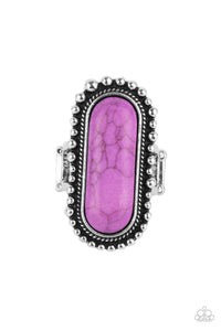 Sedona Scene - Purple Ring - Sabrina's Bling Collection