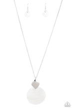 Load image into Gallery viewer, Tidal Tease - White Necklace - Sabrina&#39;s Bling Collection