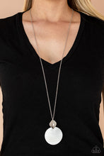 Load image into Gallery viewer, Tidal Tease - White Necklace - Sabrina&#39;s Bling Collection