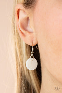 Tidal Tease - White Necklace - Sabrina's Bling Collection