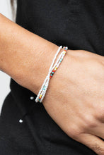 Load image into Gallery viewer, Basecamp Boyfriend - White Bracelet - Sabrina&#39;s Bling Collection