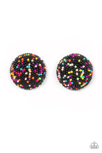 Load image into Gallery viewer, Kaleidoscope Sky - Black Earrings - Sabrina&#39;s Bling Collection