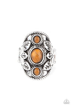 Load image into Gallery viewer, PALMS Up - Brown Ring - Sabrina&#39;s Bling Collection