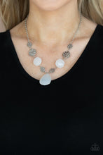 Load image into Gallery viewer, DEW What You Wanna DEW - White Necklace - Sabrina&#39;s Bling Collection
