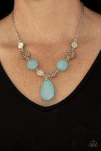 Load image into Gallery viewer, DEW What You Wanna DEW - Blue Necklace - Sabrina&#39;s Bling Collection