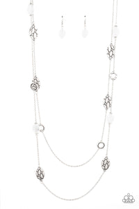 Cobble Creeks - White Necklace - Sabrina's Bling Collection