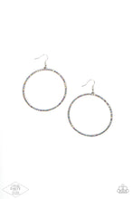 Load image into Gallery viewer, WIDE CURVES AHEAD - MULTI - IRIDESCENT EARRINGS SABRINAS BLING COLLECTION