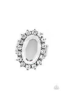 Bling Of All Bling - White Ring - Sabrina's Bling Collection