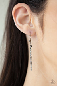 Dangerously Demure - Black Necklace - Sabrina's Bling Collection