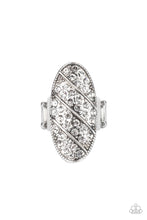 Load image into Gallery viewer, Galactic Glitz - White Ring - Sabrina&#39;s Bling Collection