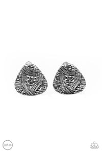Gorgeously Galleria - Silver Earrings - Sabrina's Bling Collection