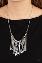 Load image into Gallery viewer, Industrial Jungle - Silver Necklace - Sabrina&#39;s Bling Collection